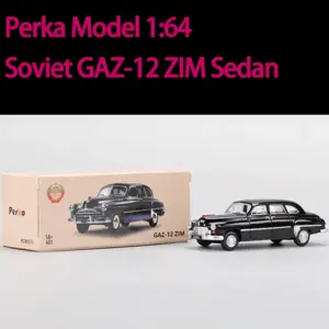 Soviet GAZ-12 ZIM Sedan 1:64 Alloy Model Car 13 Sf7841cda299244c986e35347de0d9b5a0
