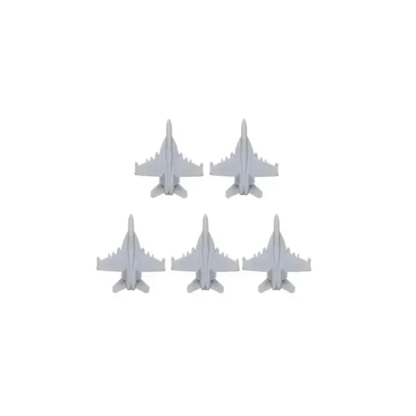 5PCS F-18F Super Hornet Resin Models Collection - Image 9