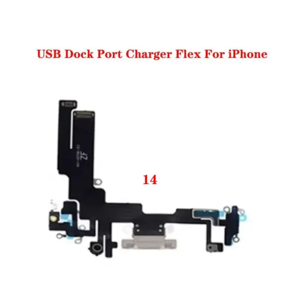 Charging Flex Cable for iPhone 14 Plus Pro Max - Image 4