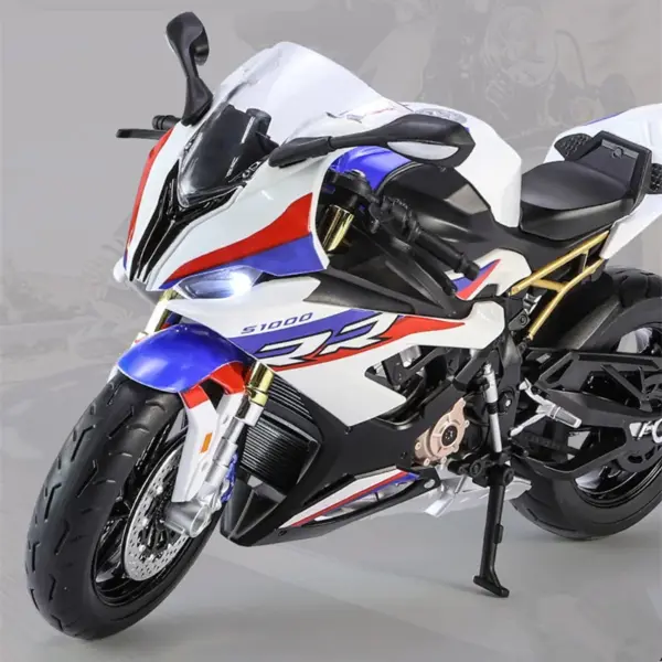 1/9 Scale S1000RR Alloy Motorcycle Model - Image 4