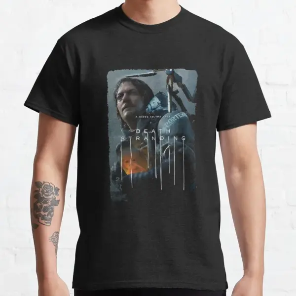 Death Stranding Cotton T-Shirt for Men - Image 4