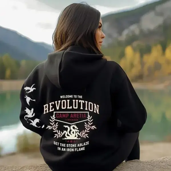 Fourth Wing Dragon Rider Hoodie for Women - Image 2