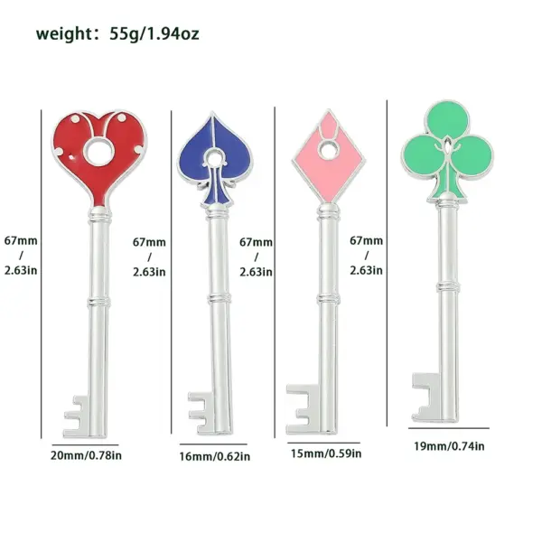 Heart Shaped RPD Keychain for Collectors - Image 2