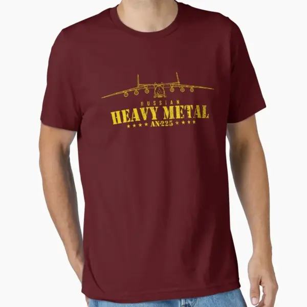 An-225 Mriya Men's Cotton T-Shirt - Image 14