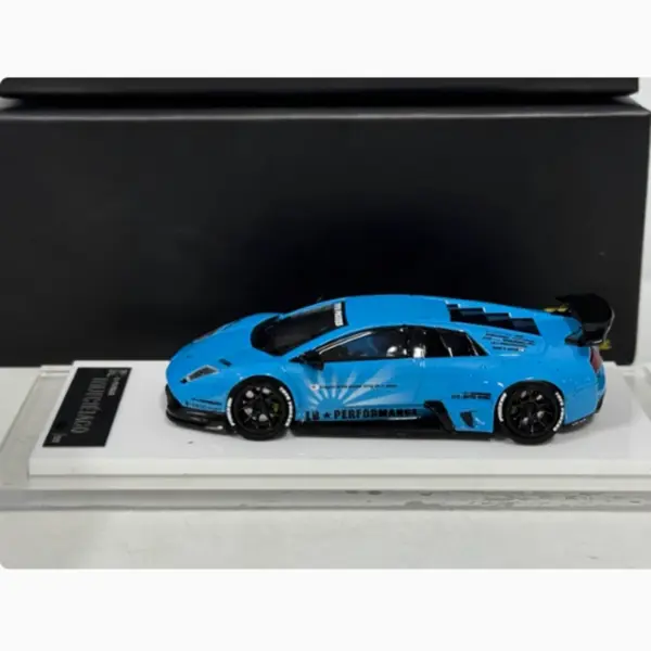 Onemodel 1/64 LB 670 Combat Gray Supercar Model - Image 14