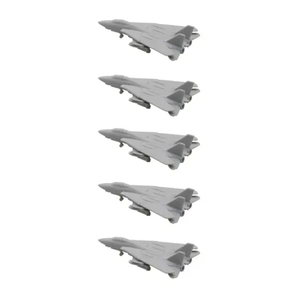 5PCS F-14 Tomcat Aircraft Models with Gear - Image 10