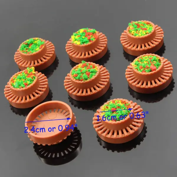 Model GY35 12pcs N OO O Scale Flowerbeds - Image 9