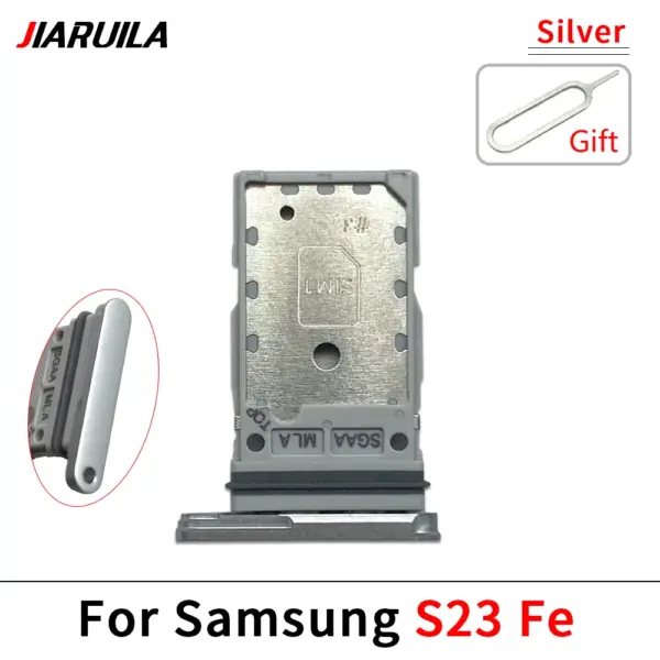 Dual Sim Card Tray for Samsung S24/S23 FE - Image 9