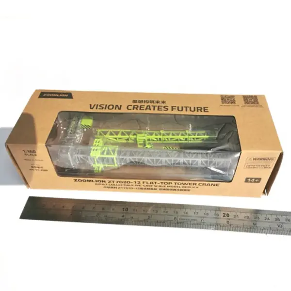 1:160 Scale ZOOMLION Diecast Tower Crane Model - Image 5