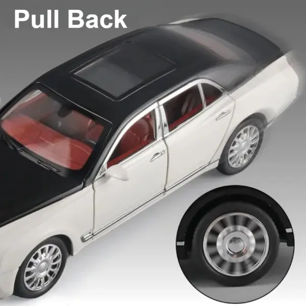 1:24 Bentley Mulsanne Model Car with Lights - Image 3