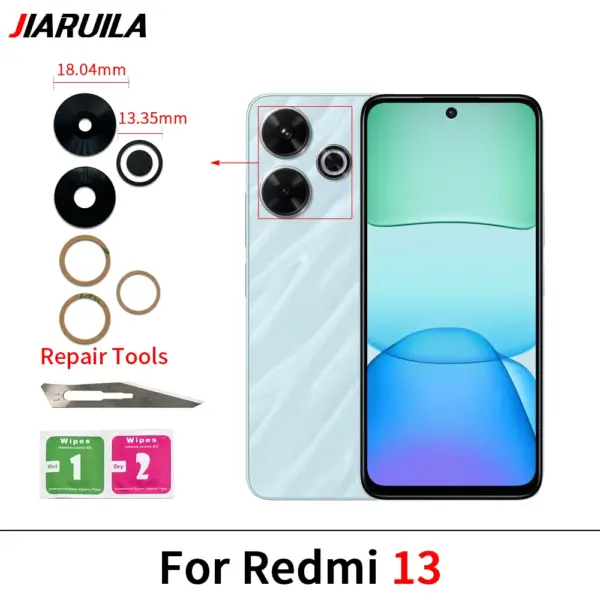 Redmi 13C & 12 Lite Camera Lens Cover Replacement - Image 2