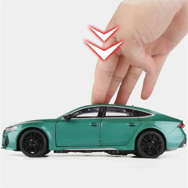 1:24 Audi RS7 Coupe Metal Diecast Model - Image 4