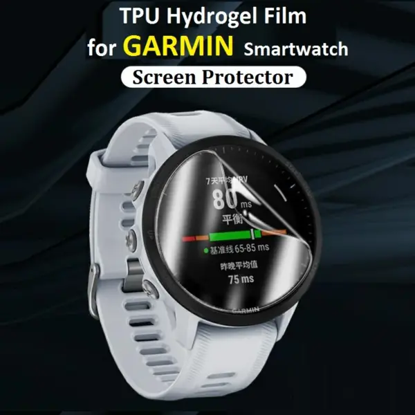10PCS TPU Hydrogel Screen Protectors for Garmin 965 - Image 3