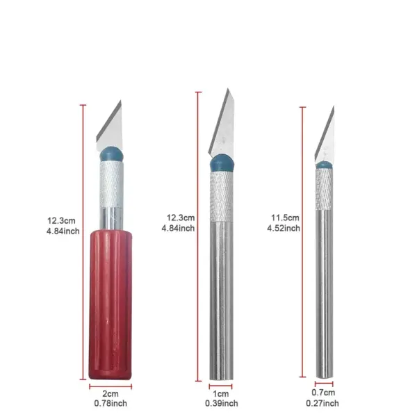 13-Piece Metal Carving Knife Set - Image 2