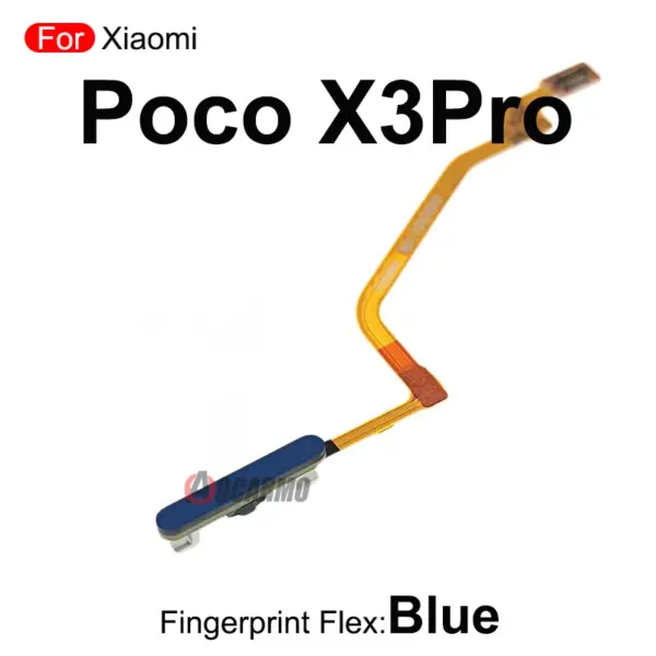 Fingerprint Sensor Home Button Flex Cable for Xiaomi POCO X3 - Image 6