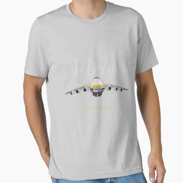 An-225 Mriya Men's Cotton T-Shirt - Image 14