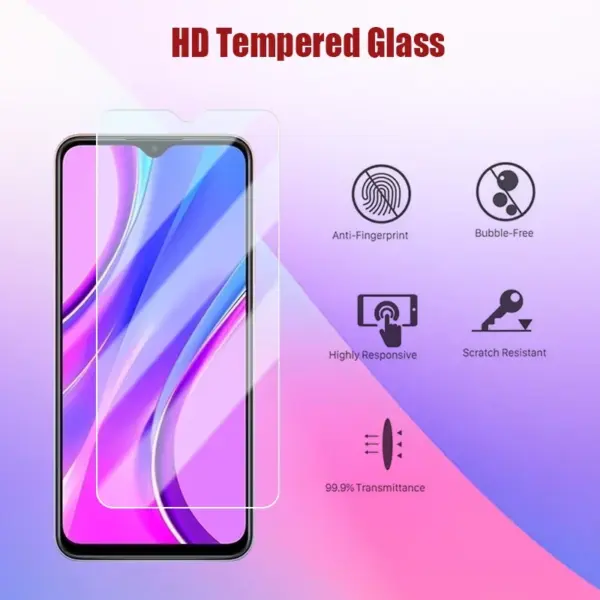 4PCS Tempered Glass for Xiaomi Redmi Devices - Image 2