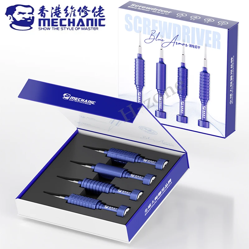 Mechanic Blue Armor 4in1 Screwdriver Set 6 Mechanic Blue Armor 4in1 Screwdriver Set - Image 6