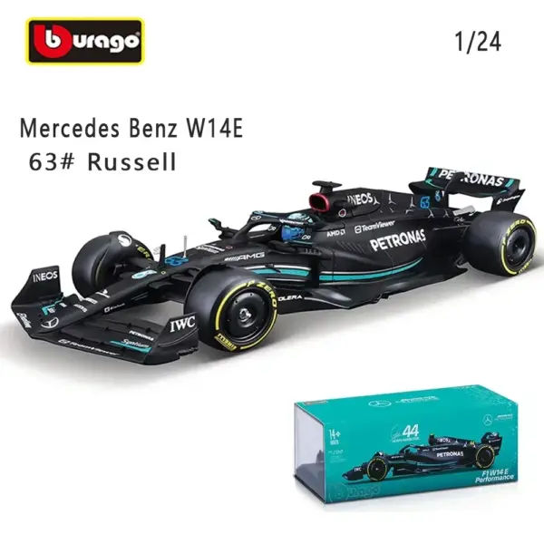 Bburago 1:24 Mercedes AMG F1 Diecast Model - Image 3