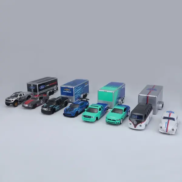 Maisto 1:64 Ford Dodge Chevrolet Trailer Model - Image 3