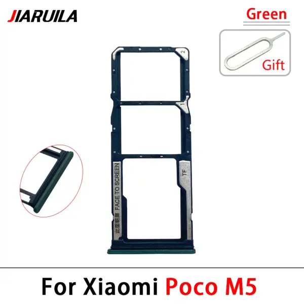 Dual SIM & SD Card Tray for Xiaomi Poco M4/M5/M6 Pro - Image 2