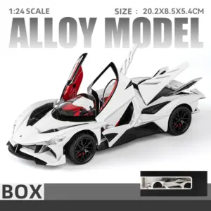 1:24 Apollo Project EVO Supercar Diecast Model 24 Sfb25be06a95a48eab37028561a89f76ez