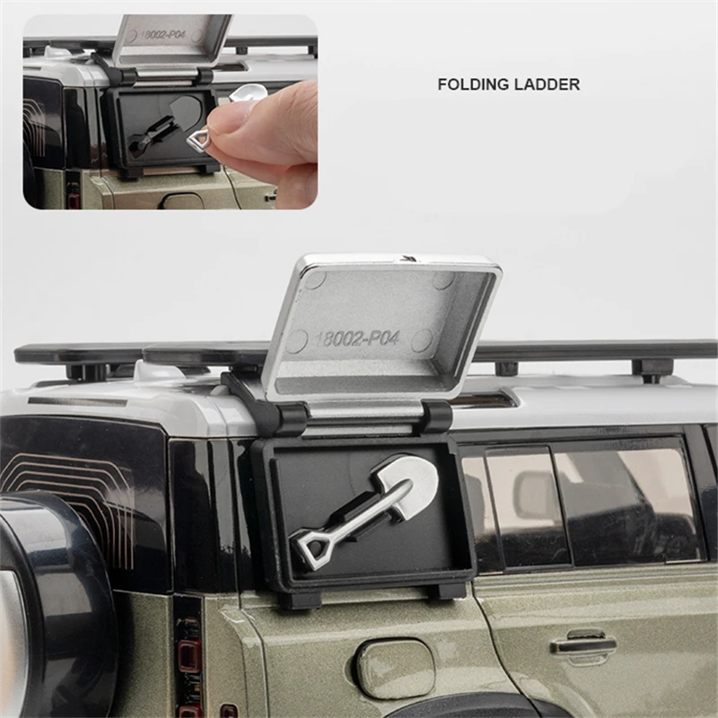 1/18 Scale Land Rover Defender Model Car 5 1/18 Scale Land Rover Defender Model Car - Image 5
