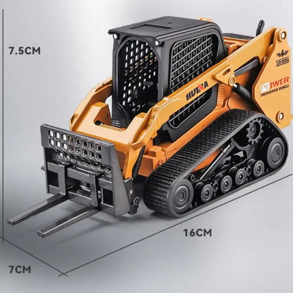 1:50 Scale Alloy Crawler Forklift Toy Vehicle - Image 6