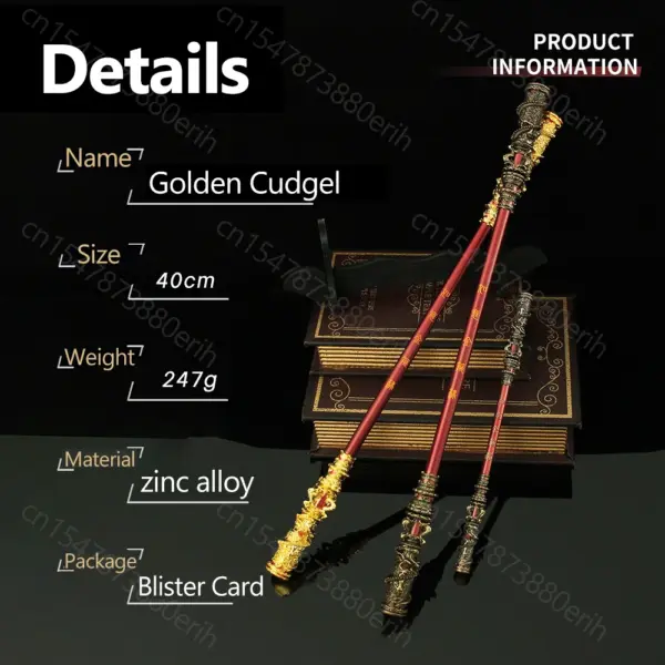 Golden Cudgel Sun Wukong Model Ornament - Image 6
