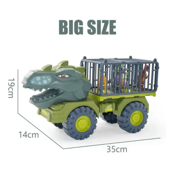Dinosaur Truck Transport Carrier Toy for Kids - Image 4
