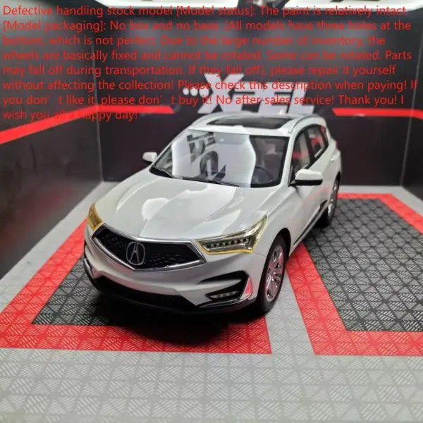 Defective 1:18 Honda Acura RDX Resin Model - Image 14