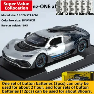 1:32 Mercedes Benz AMG ONE Model Car 23 Sfbaaec180ff540ae87e7c59a9ecffe9d4