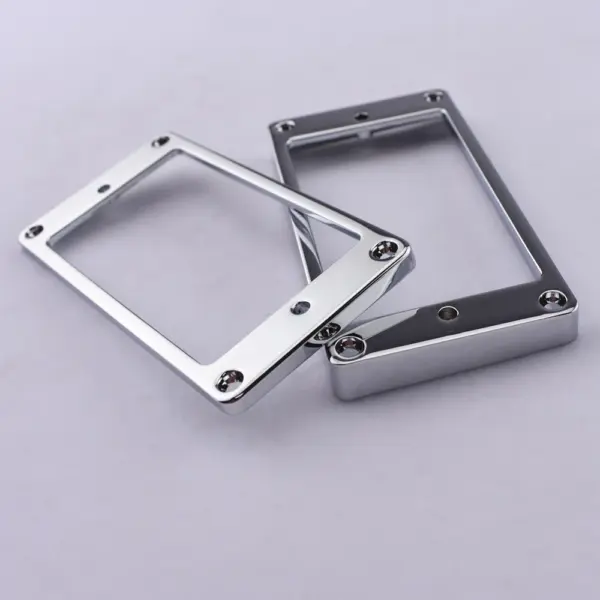 Brass Humbucker Pickup Mounting Frames Set of 2 - Image 3