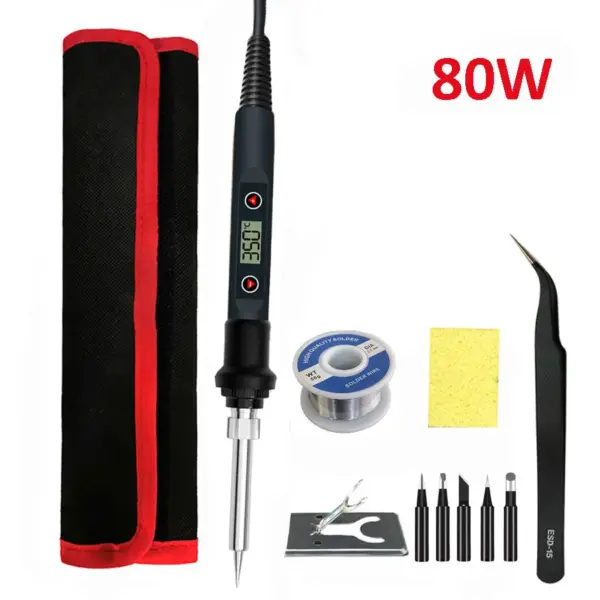80W Digital Soldering Iron Station 220V/110V - Image 11