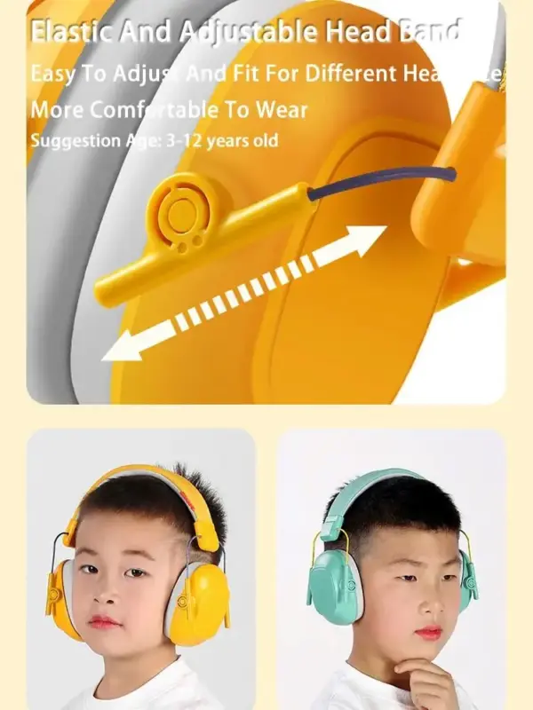 Adjustable Noise Cancelling Earmuffs for Kids - Image 4