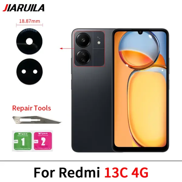 Redmi 13C & 12 Lite Camera Lens Cover Replacement - Image 12