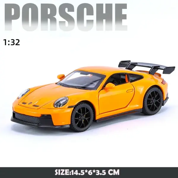 1/32 Scale Porsche 911 Alloy Model Car - Image 7