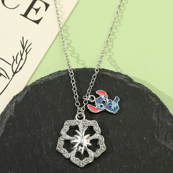 Disney Stitch Cartoon Pendant Necklace for Women - Image 6