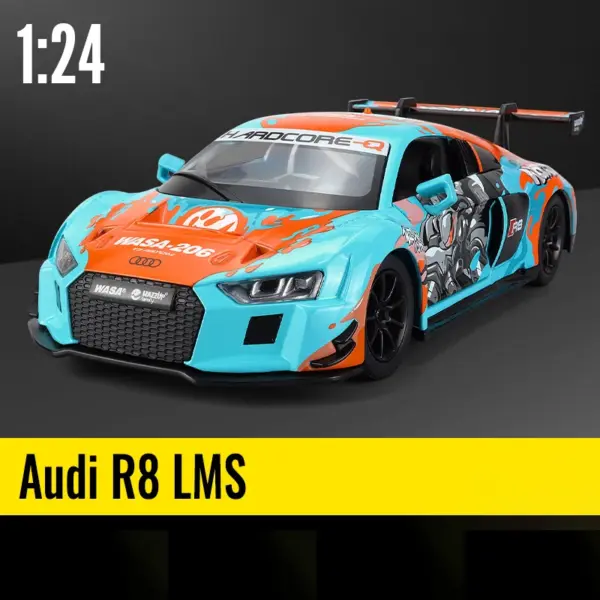 1:24 BMW M4 GT3 Diecast Sports Car Model - Image 16