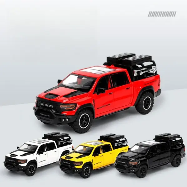 1/32 Dodge RAM MAMMOTH Diecast Pickup Model - Image 6