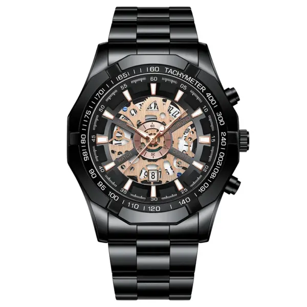 Luxury BINBOND S033 Men's Quartz Watch Blue - Image 11