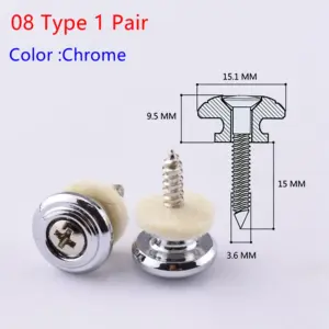 Guitar and Bass Strap Button Pins Set 28 Sfc69124f5fac425797d2f028f93104bdW