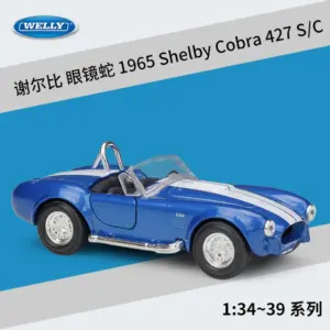 WELLY 1:36 Shelby Cobra 427 S/C Diecast Model 13 Sfcb77a19c5364e3ea6974c00338aceb7g