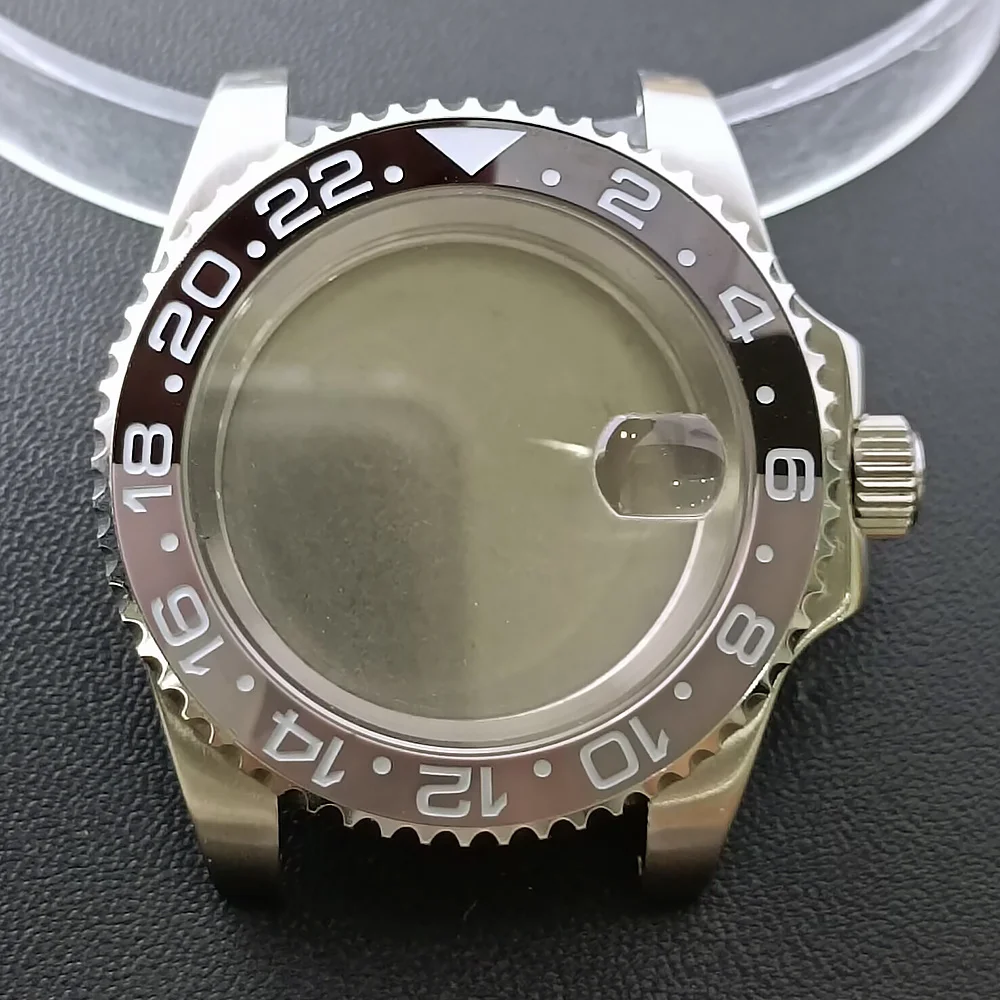 40.5mm Stainless Steel Watch Case for NH34/35/36 12 40.5mm Stainless Steel Watch Case for NH34/35/36 - Image 12
