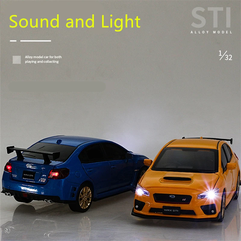 1/32 Subaru WRX STI Alloy Diecast Model Car 4 1/32 Subaru WRX STI Alloy Diecast Model Car - Image 4