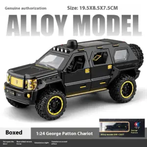 1:24 Alloy Diecast G.PATTON Off Road Vehicle 27 Sfd14a9e658cd462b89f8d7bfb1ff3e5d7