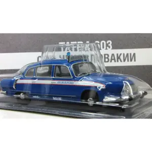 1:43 Diecast Tatra 603 Police Car Model 12 Sfd1a3e16238f4697b64a43fc05850b73Y