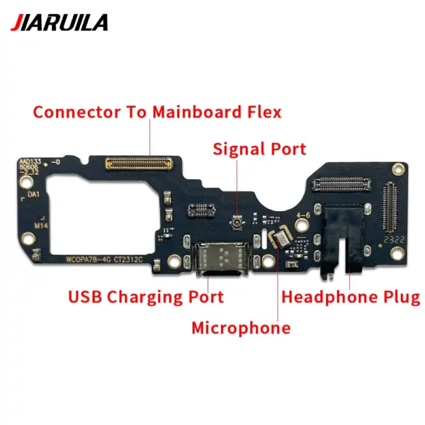 Charger PCB Flex for Oppo A52 and A55 Series - Image 4