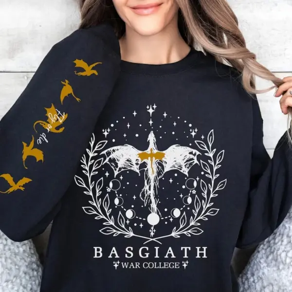 Fourth Wing War College Women's Sweatshirt - Image 6