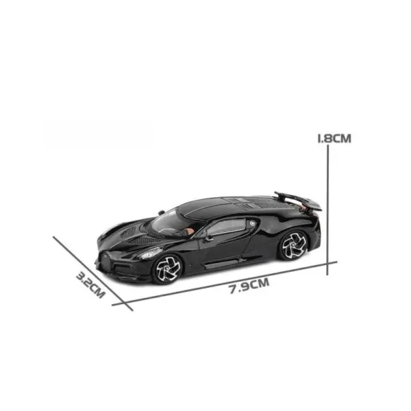 1:64 Bugatti La Voiture Noire Diecast Model - Image 6